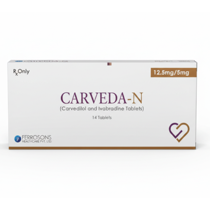 Carveda N 12.5mg/5mg Tablets (14s)