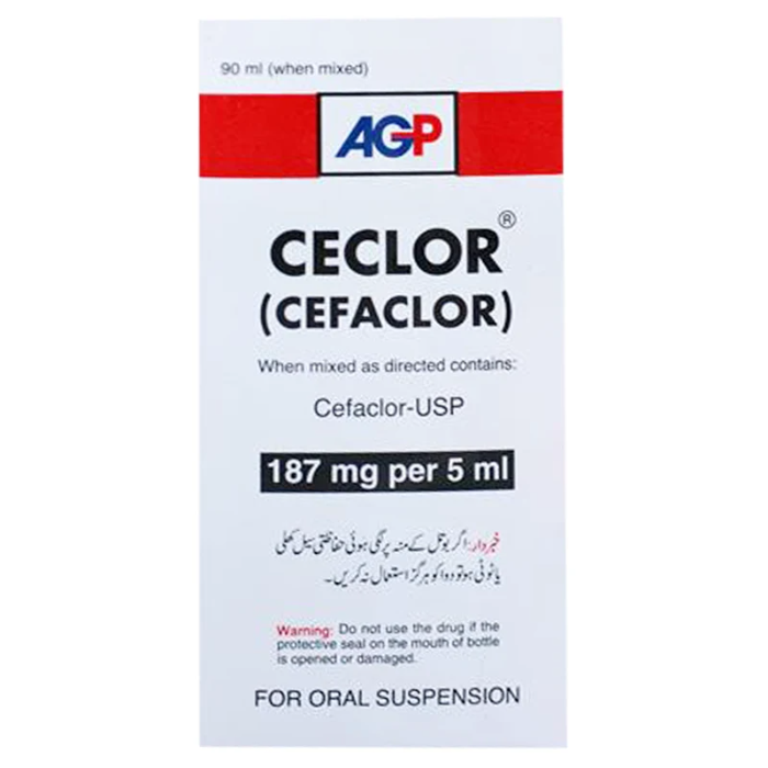 Ceclor 187mg Syrup