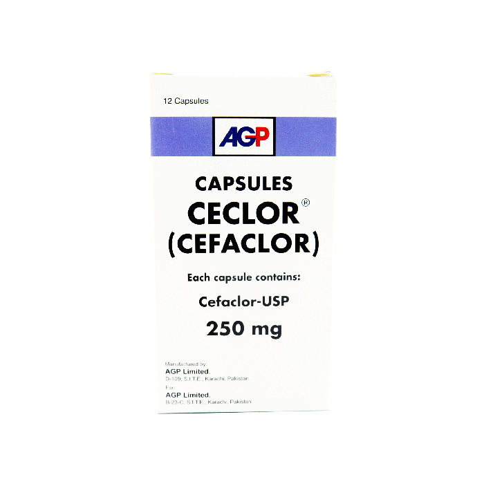 Ceclor 250mg Capsules