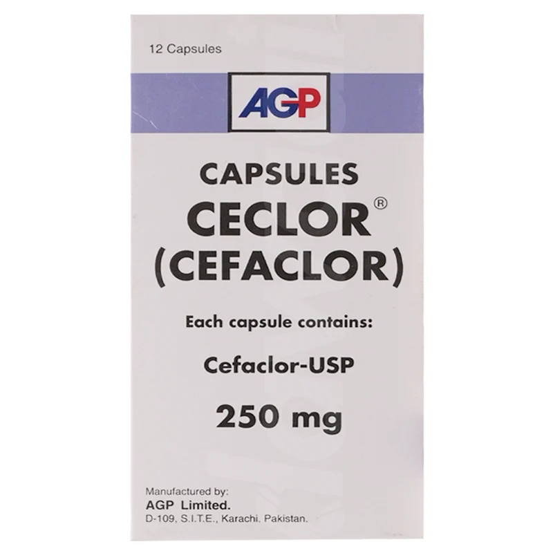Ceclor 250mg Capsules (12s)