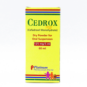 Cedrox 125mg/5ml Suspension 60ml