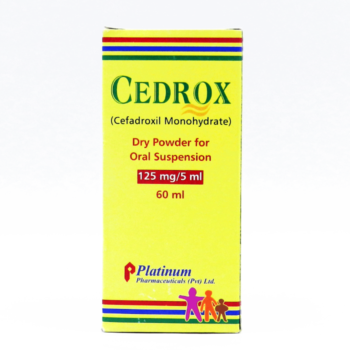 Cedrox 125mg/5ml Suspension 60ml