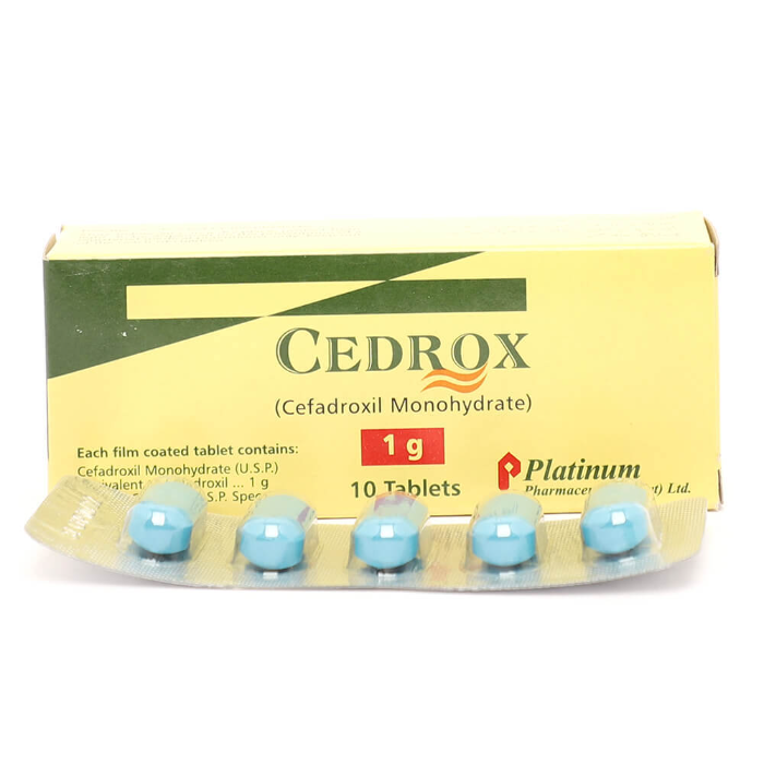 Cedrox 1g Tablets (10s)