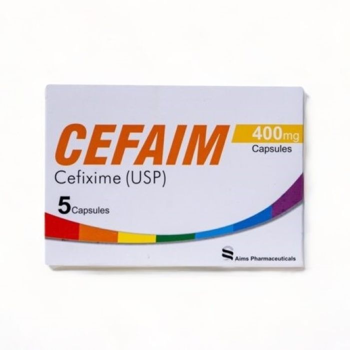 Cefaim 400mg Capsules 5s