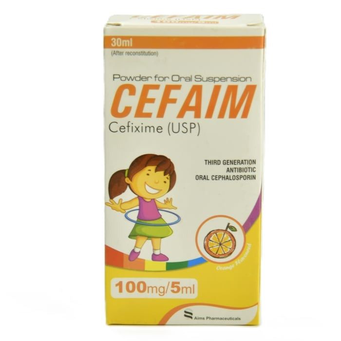 Cefaim 200mg/5ml Suspension 30ml
