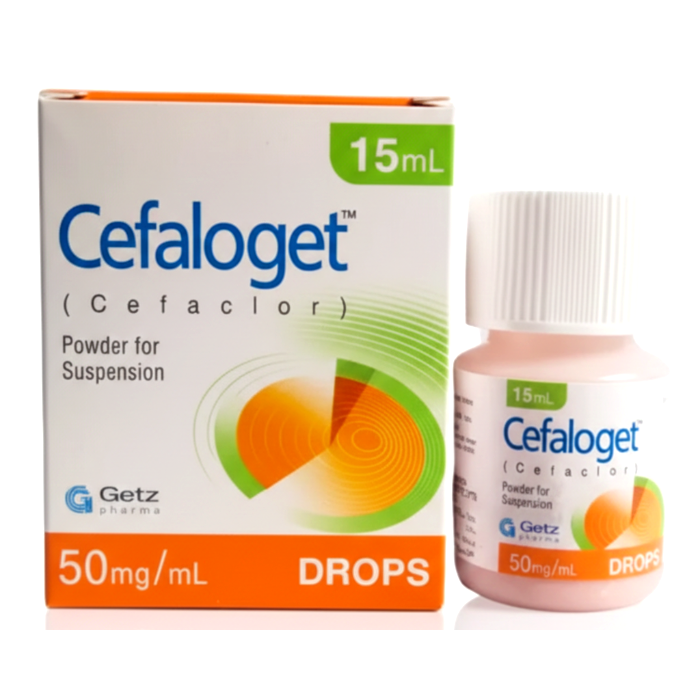 Cefaloget 50mg/ml Oral Drops 15ml