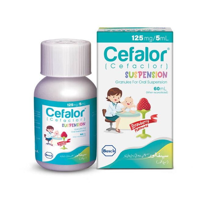 Cefalor susp 125mg 60ml