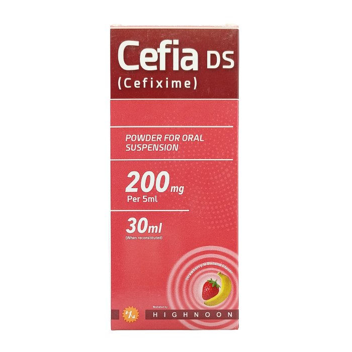 Cefia Syp Ds 200mg Oral 30ml