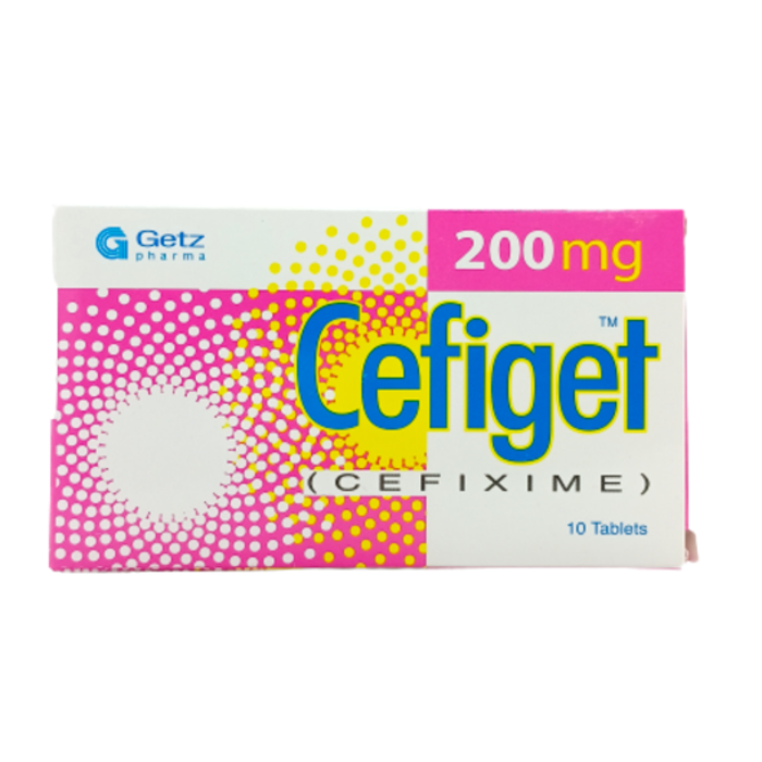 Cefiget 200mg Tablets (10s)