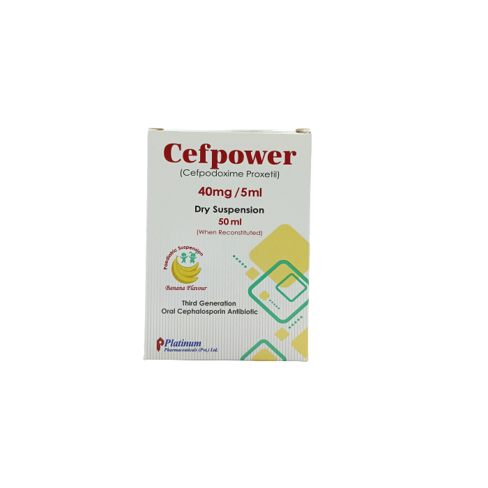 Cefpower Syp 40mg/5ml  50ml