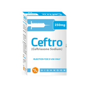Ceftro 250mg Iv Inj