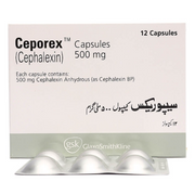 Ceporex 500mg Capsules (12s)