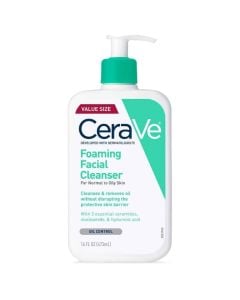 Cerave Foaming Facial Cleanser 473ml Oil Control
