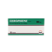 Cerophene 50mg Tablets