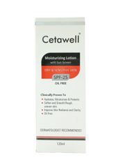 Cetawell Moisturizing Lotion 120ml Spf 25