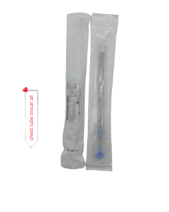 Chest Tube With Trocar All Size