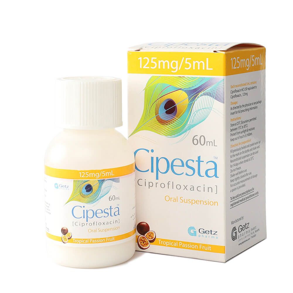 Cipesta 125mg/5ml Suspension 60ml
