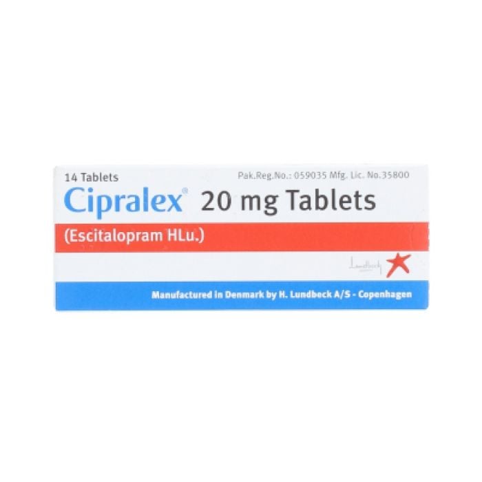 Cipralex 20mg Tablets
