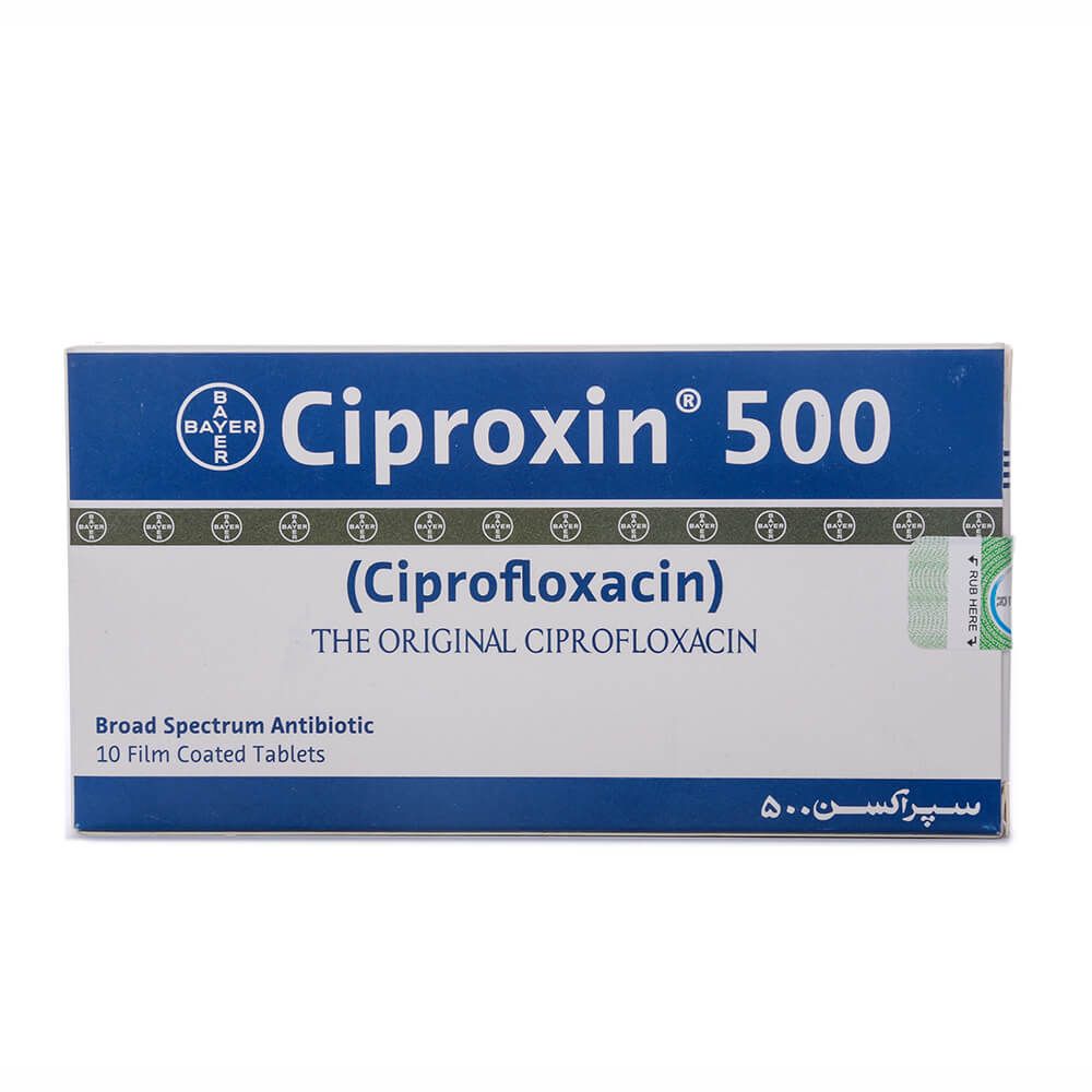 Ciproxin 500mg Tablets (10s)