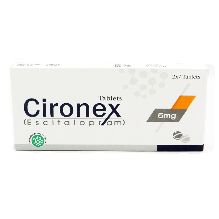 Cironex 5mg Tablets (14s)