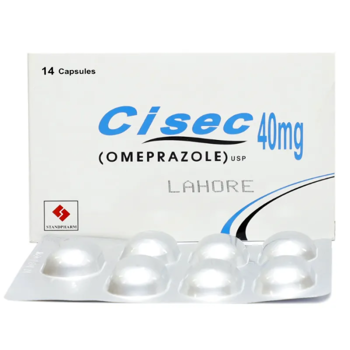 Cisec 40mg Capsules