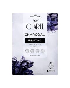 Claree Charcoal Purifying Tissue Mask