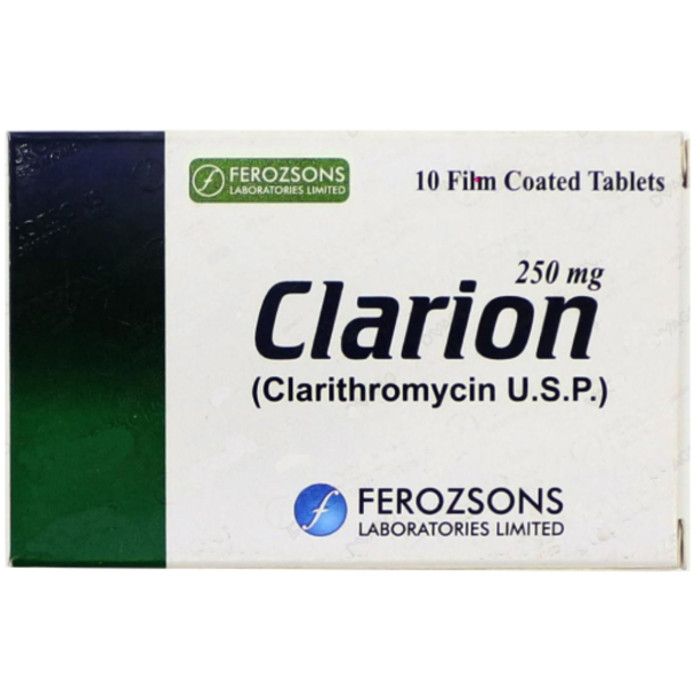 Clarion 250mg Tablets (10s)