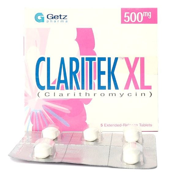 Claritek Xl 500mg Tablets (5s)