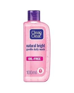 Clean Clear Natural Bright Gentle Daily Wash 100ml