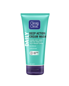 Clean clear cream wash deep action 150ml