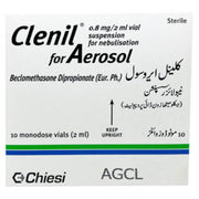 Clenil 0.5mg/2ml Vial Suspension For Nebulisation (10s)