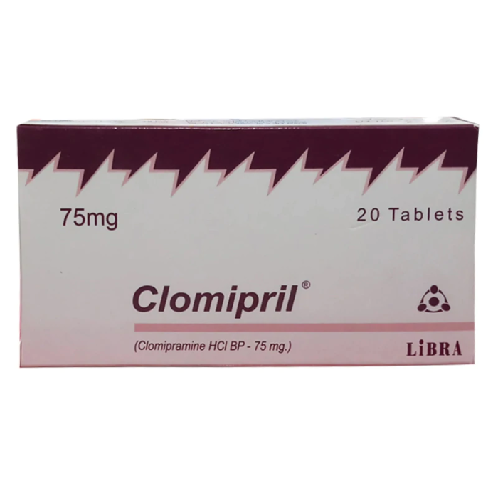Clomipril 75mg Tablets