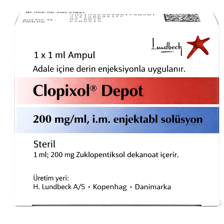 Clopixol Depot 200mg/ml Injection (1s)