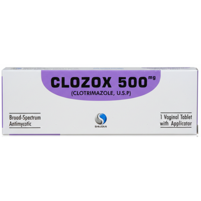 Clozox 500mg Vaginal Tablets