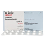 Co Diovan 160mg 12.5mg Tablets