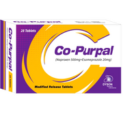 Co Purpal 500mg/20mg Tablets (28s)