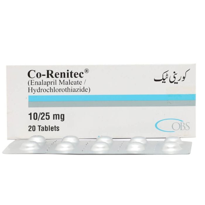 Co Renitec 10mg 25mg Tablets