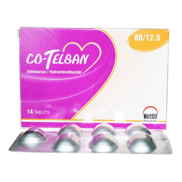 Co Telsan 80mg/12.5mg Tablets (14s)