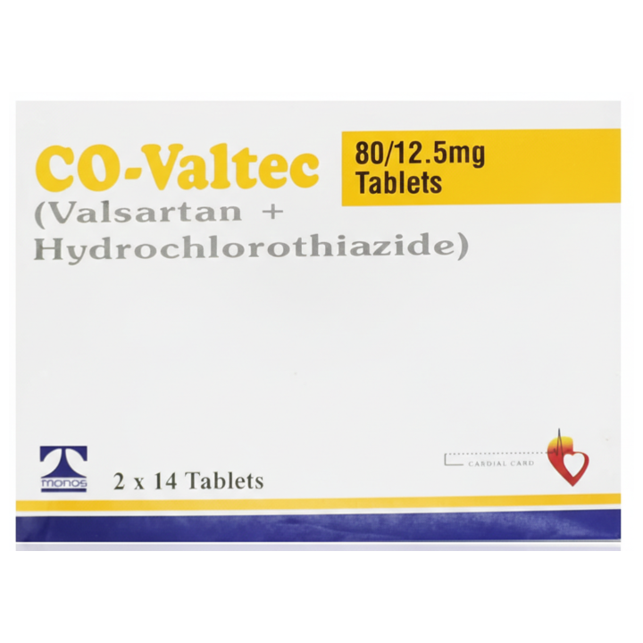 Co Valtec 80mg/12.5mg Tablets (28s)