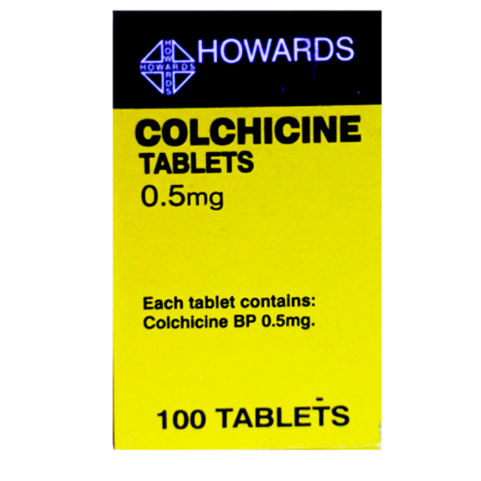 Colchicine 0.5mg Tablets (100s)