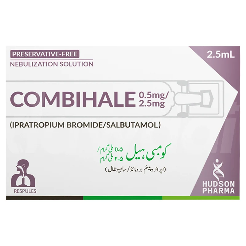 Combihale 0.5mg/2.5mg Nebulizer Solution Respules (10s)