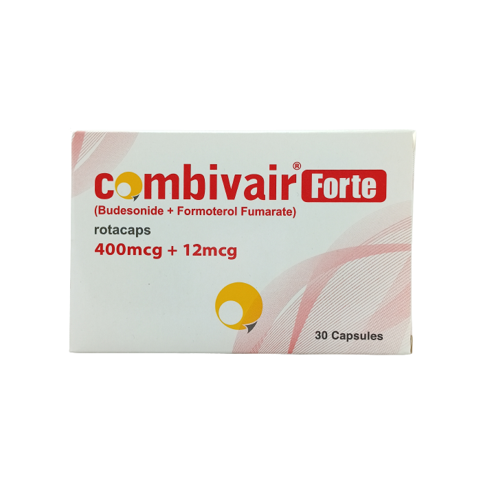 Combivair Forte 400mcg 12mcg Capsules 30s