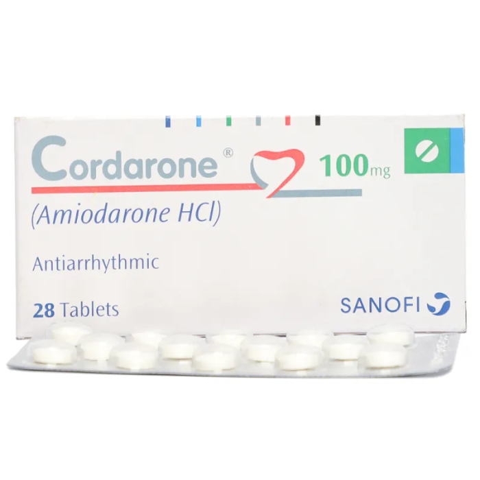 Cordarone 100mg Tablets