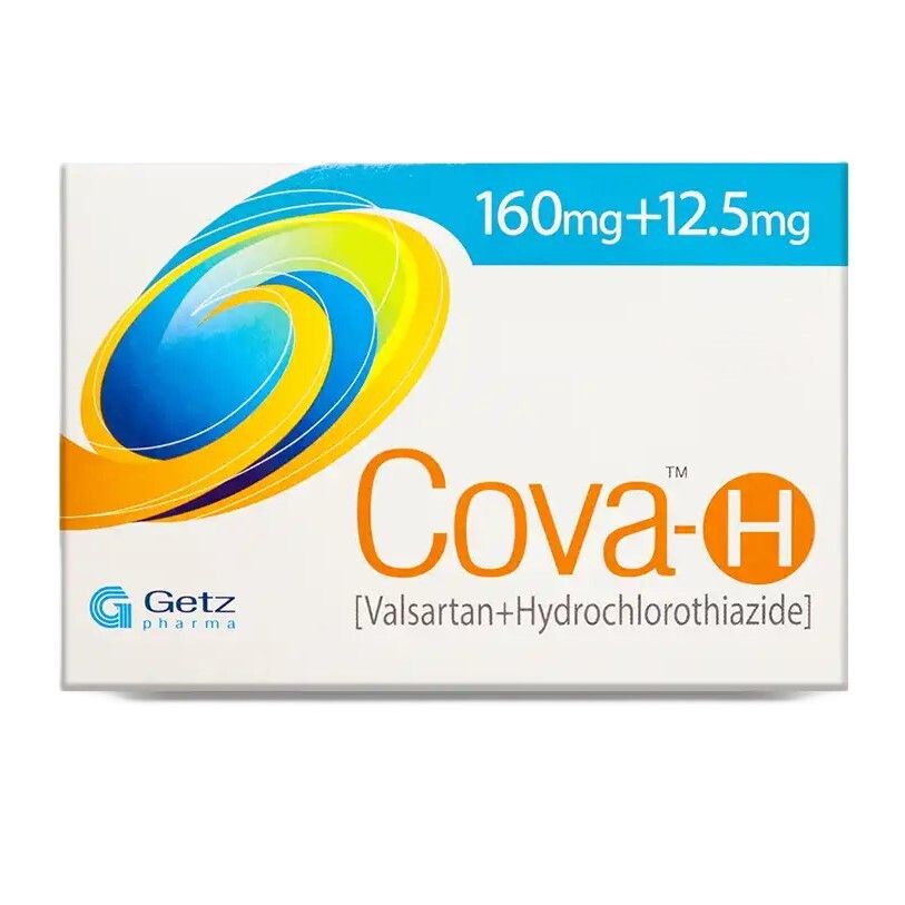 Cova H 160mg/12.5mg Tablets (28s)