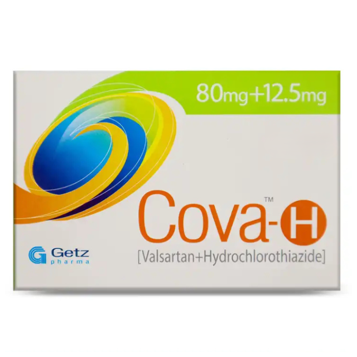 Cova H 80mg/12.5mg Tablets (28s)