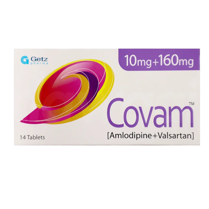 Covam 10mg/160mg Tablets (14s)