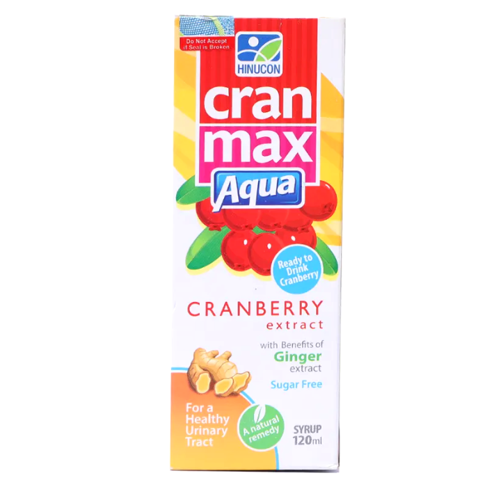 Cran Max Aqua 120ml Syrup