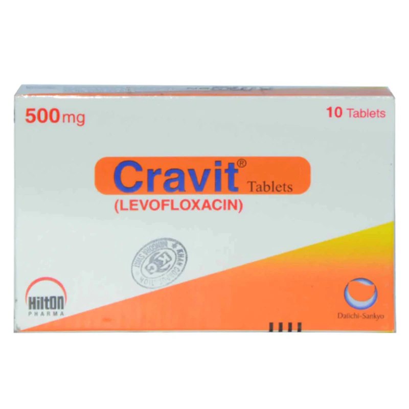 Cravit 500mg Tablets (10s)