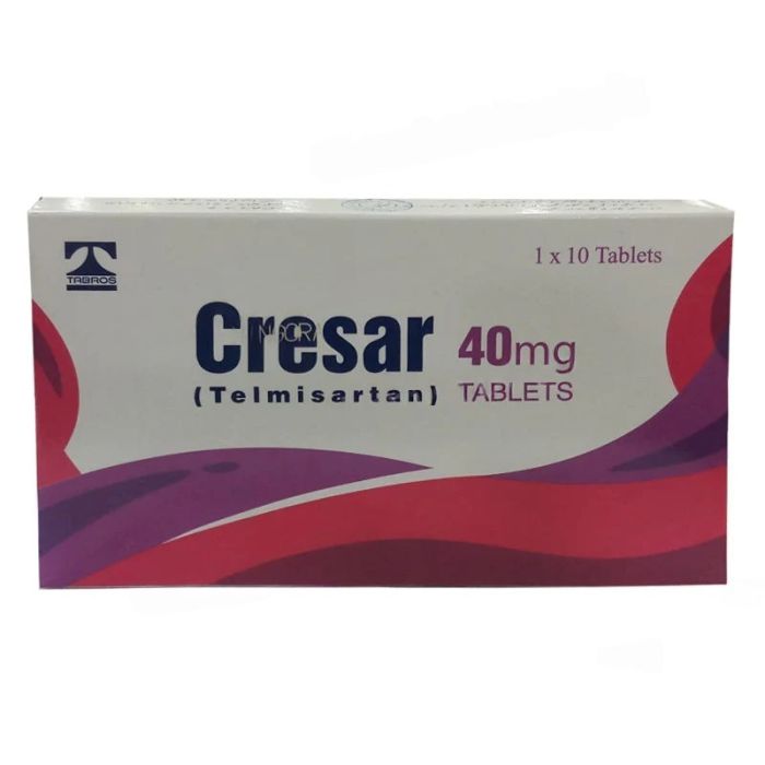 Cresar 40mg Tablets 10s