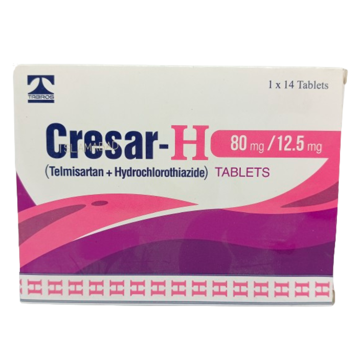Cresar H 80mg/12.5mg Tablets (14s)